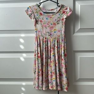 Easter Bunny Floral Posh Peanut Dress